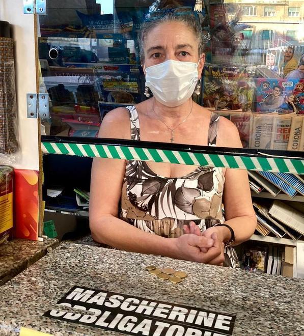 La madre di Kevin Luschi, Maria Cristina Lanteri (foto Marzi)