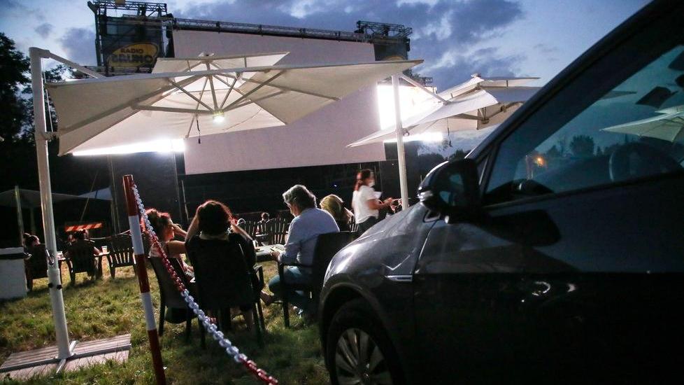 Il drive-in neroverde al via