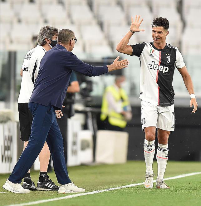 Juve, le mani sullo scudetto Ci pensa Cr7 a battere la Lazio 