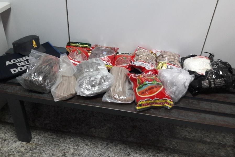 Aeroporto di Alghero, ancora un sequestro di cibo cinese 