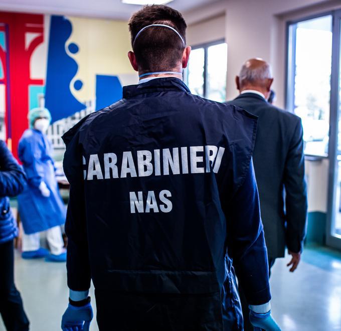 Medico Covid assenteista, blitz del Nas 