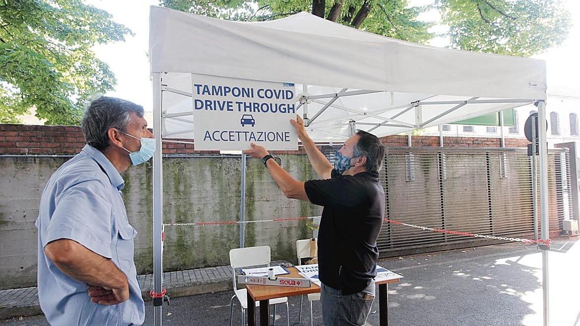 Da oggi al “Giovannini” i tamponi si fanno in auto