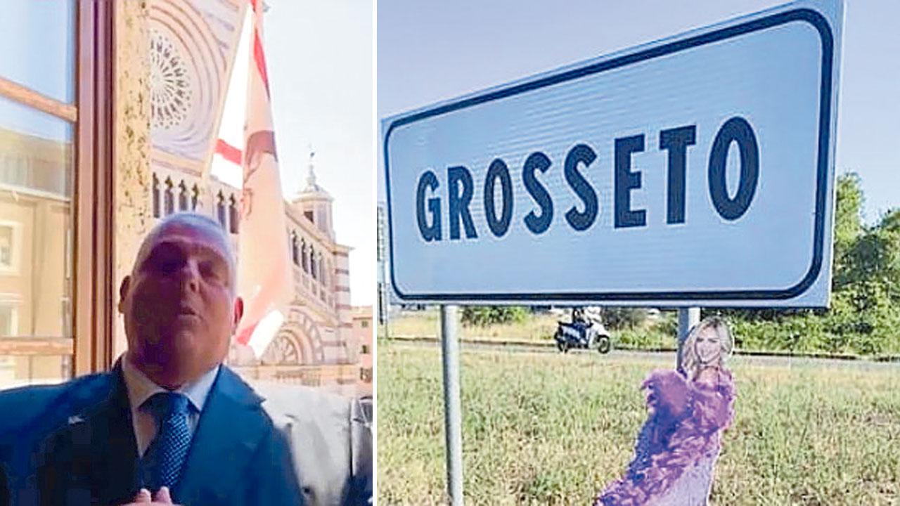Il sindaco alla Ferragni «Vieni a Grosseto». E il boa torna a colpire
