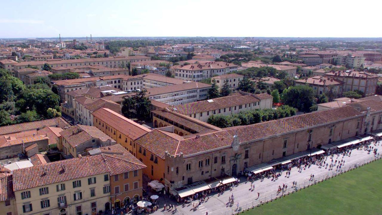 Una veduta dell'area del Santa Chiara