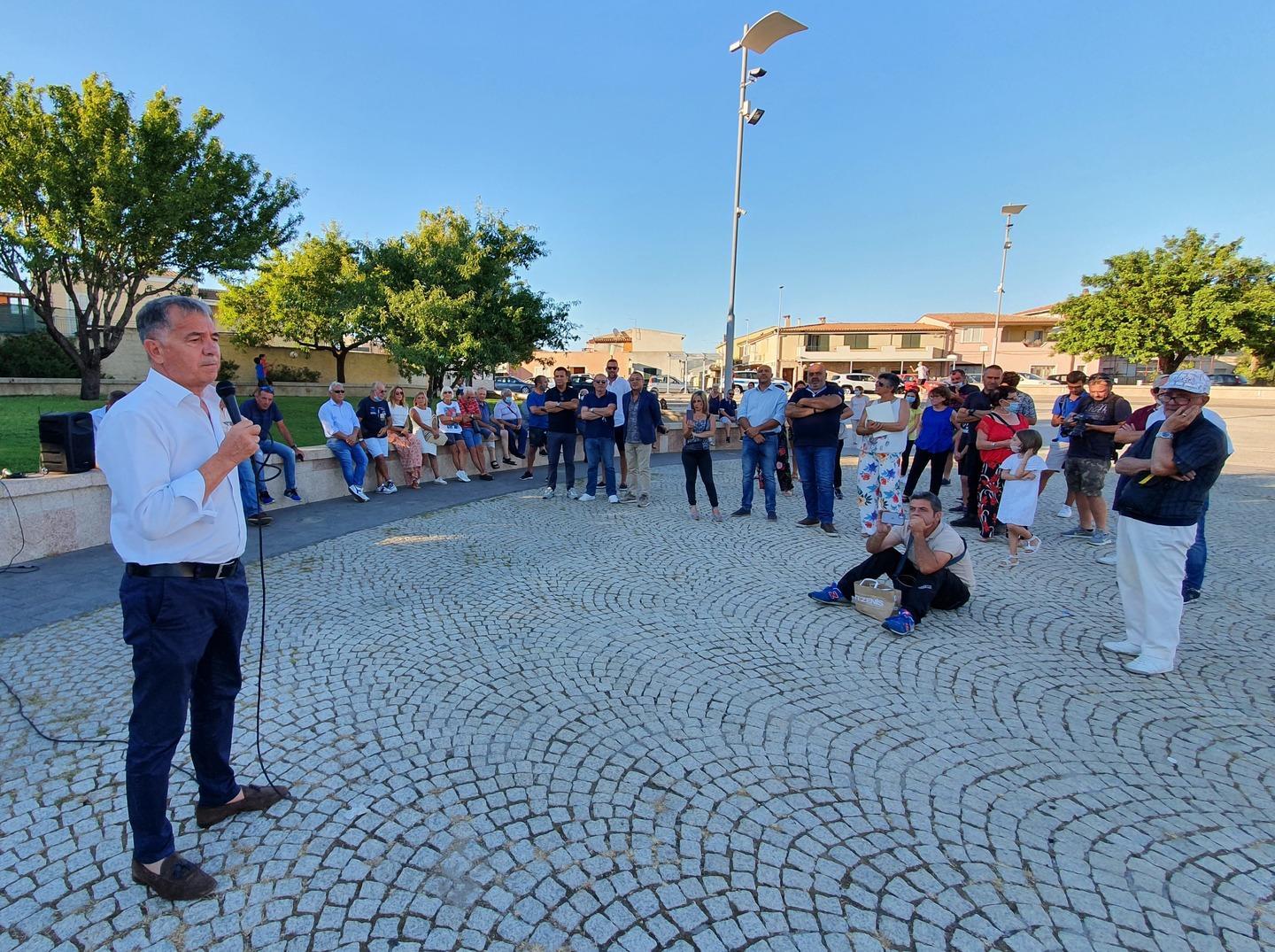 Nizzi a Orgosoleddu: «Ecco che cosa faremo» 