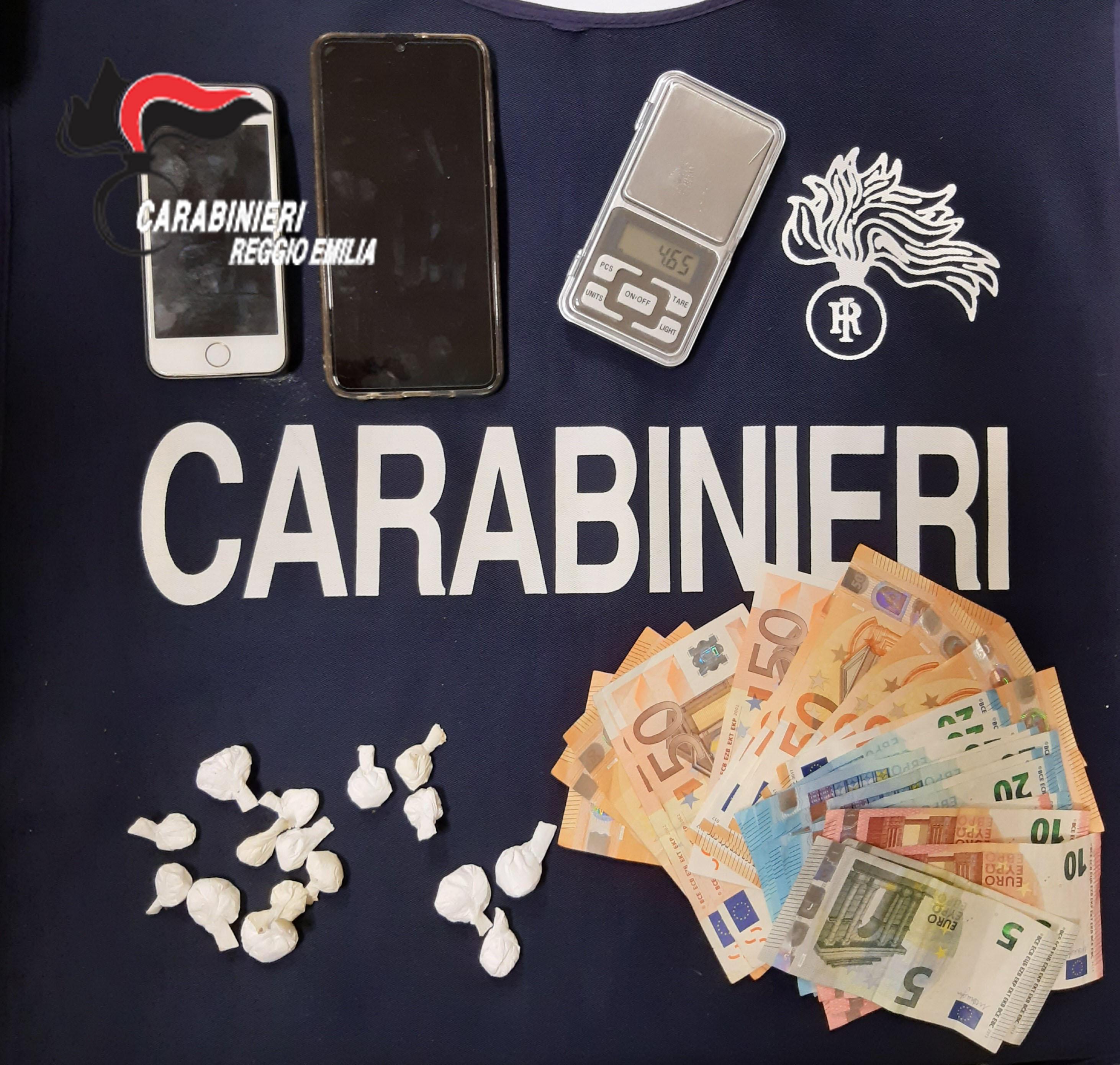 Reggio Emilia, preso lo spacciatore di droga e rintracciati gli assuntori