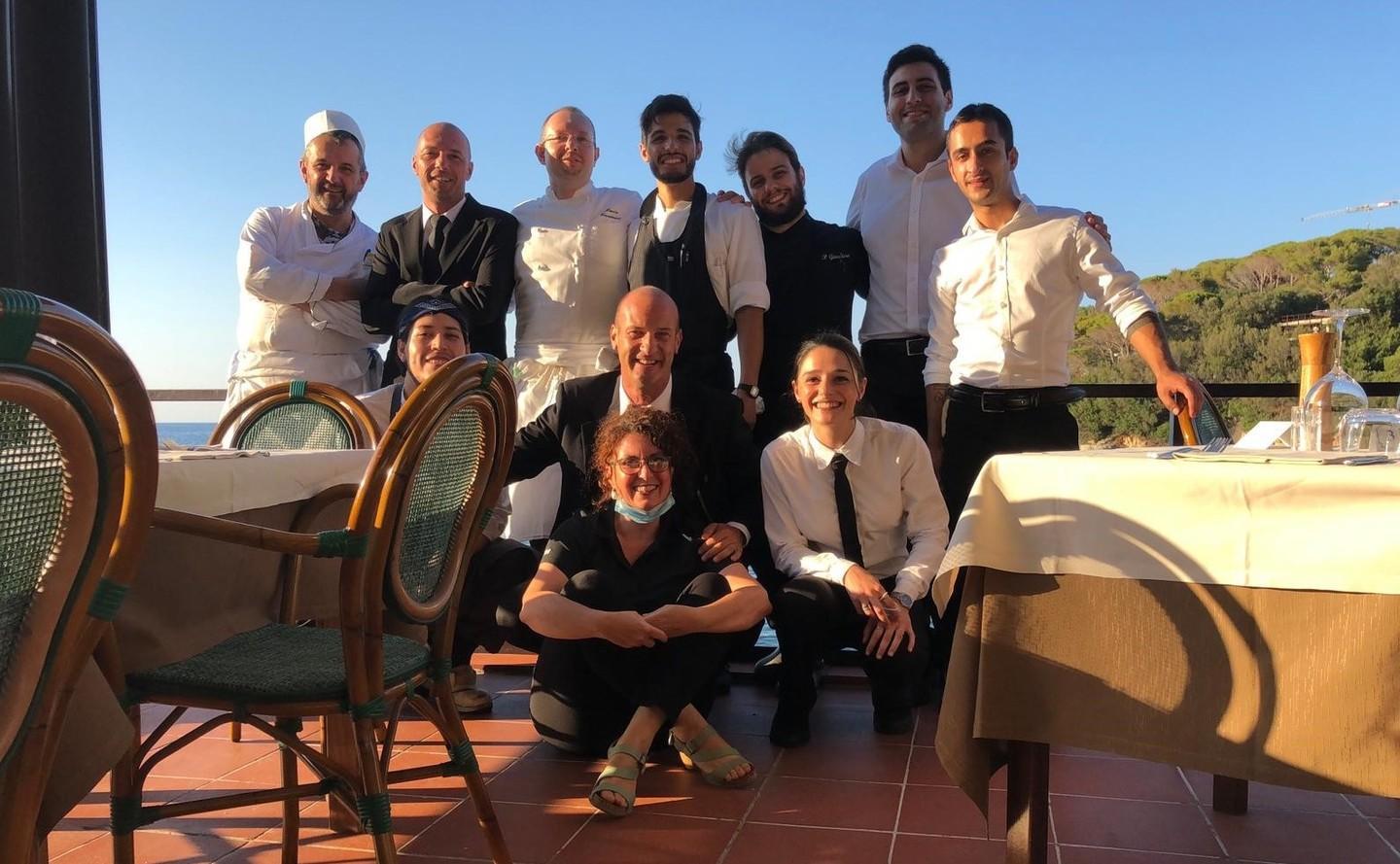 Piero Landi e il suo staff portano i sapori elbani al Mercato centrale di Milano 