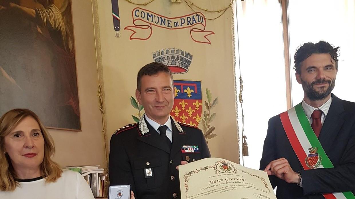 Il Gigliato d’oro al colonnello Grandini