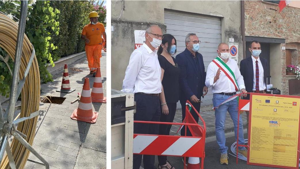 L’Alta Valdera “corre” veloce grazie alla banda ultra larga