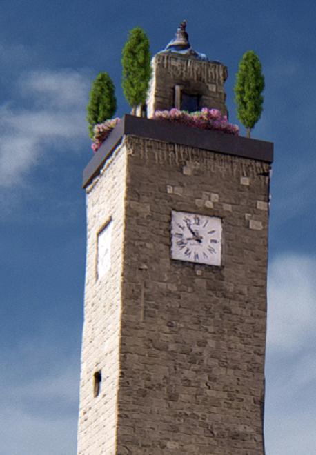 Pavullo copia Lucca e pensa a un giardino sulla torre del Comune 