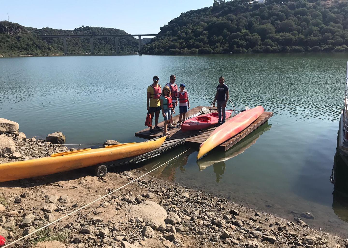 Dorgali, canoe sul lago Cedrino: il nuovo turismo 