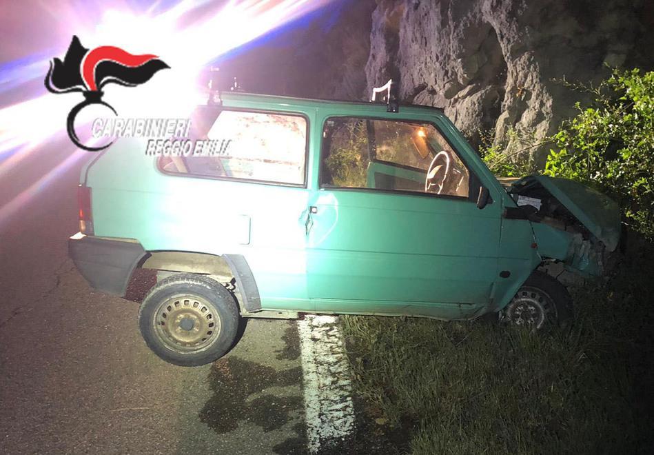 Con l’auto si schianta contro un calanco Resta ferito un 72enne