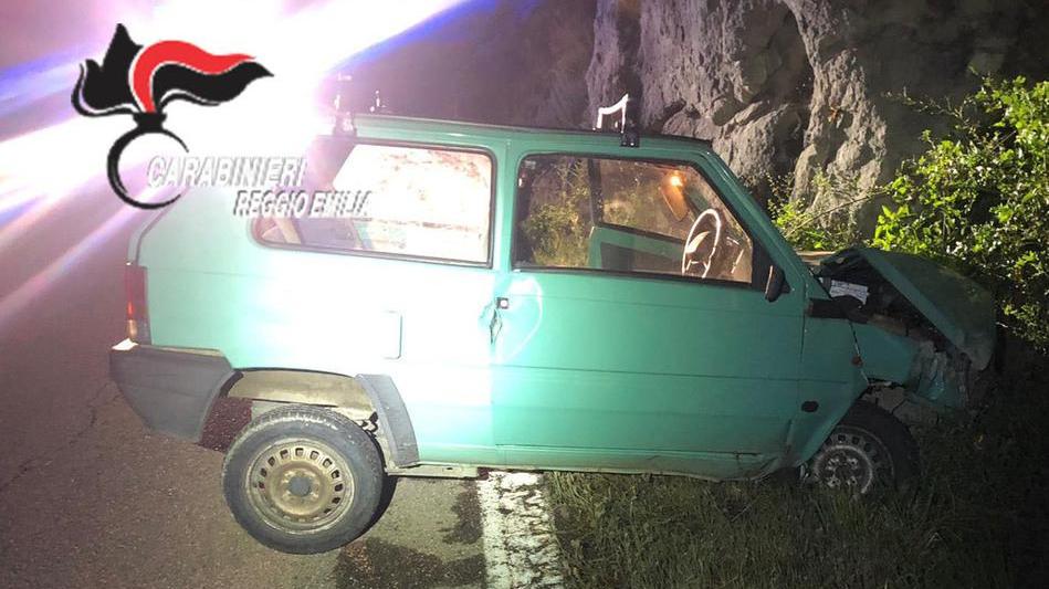 Con l’auto si schianta contro un calanco Resta ferito un 72enne