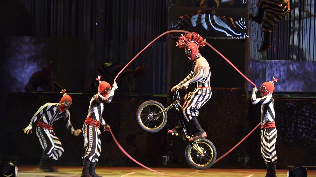 Uno spettacolo di artisti del circo, immagine di repertorio