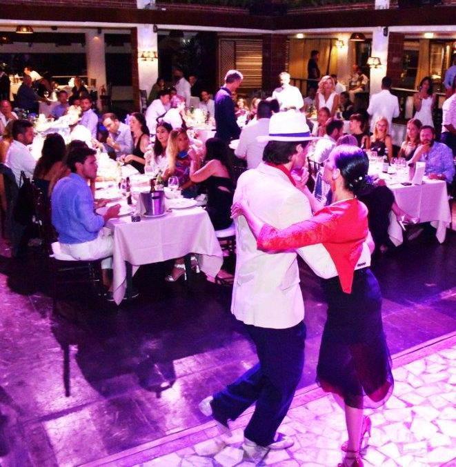 Spettacolo di tango in Capannina al Forte