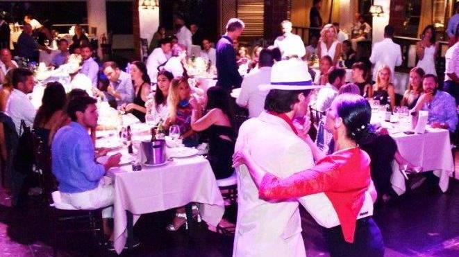 Spettacolo di tango in Capannina al Forte