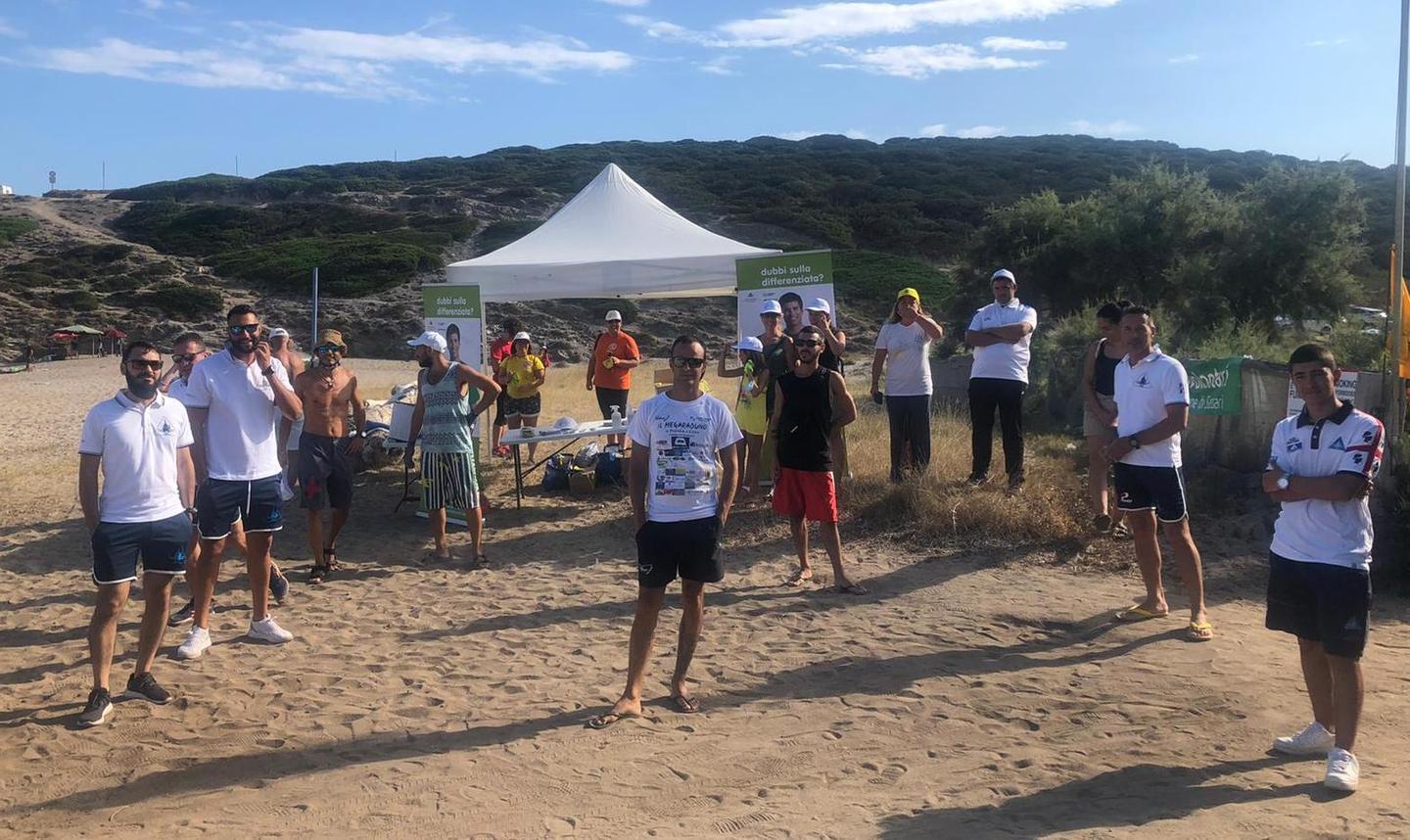 A Porto Palmas successo della giornata ecologica in spiaggia