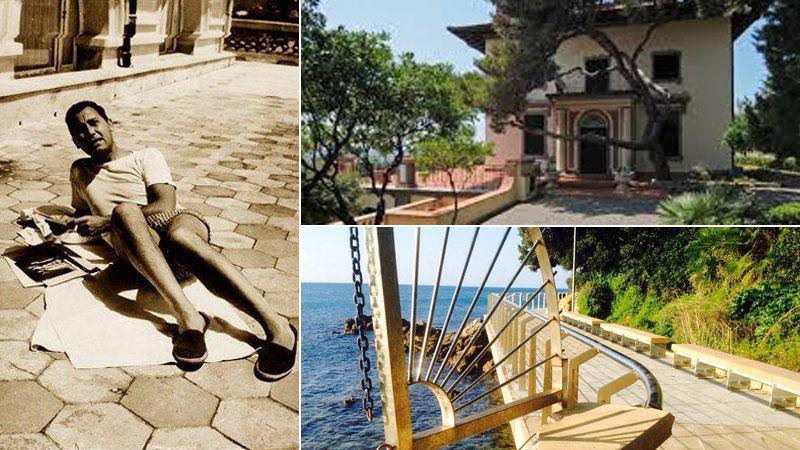 Quando Sordi s’innamorò di Villa Corcos e volle la seggiovia per andare in spiaggia