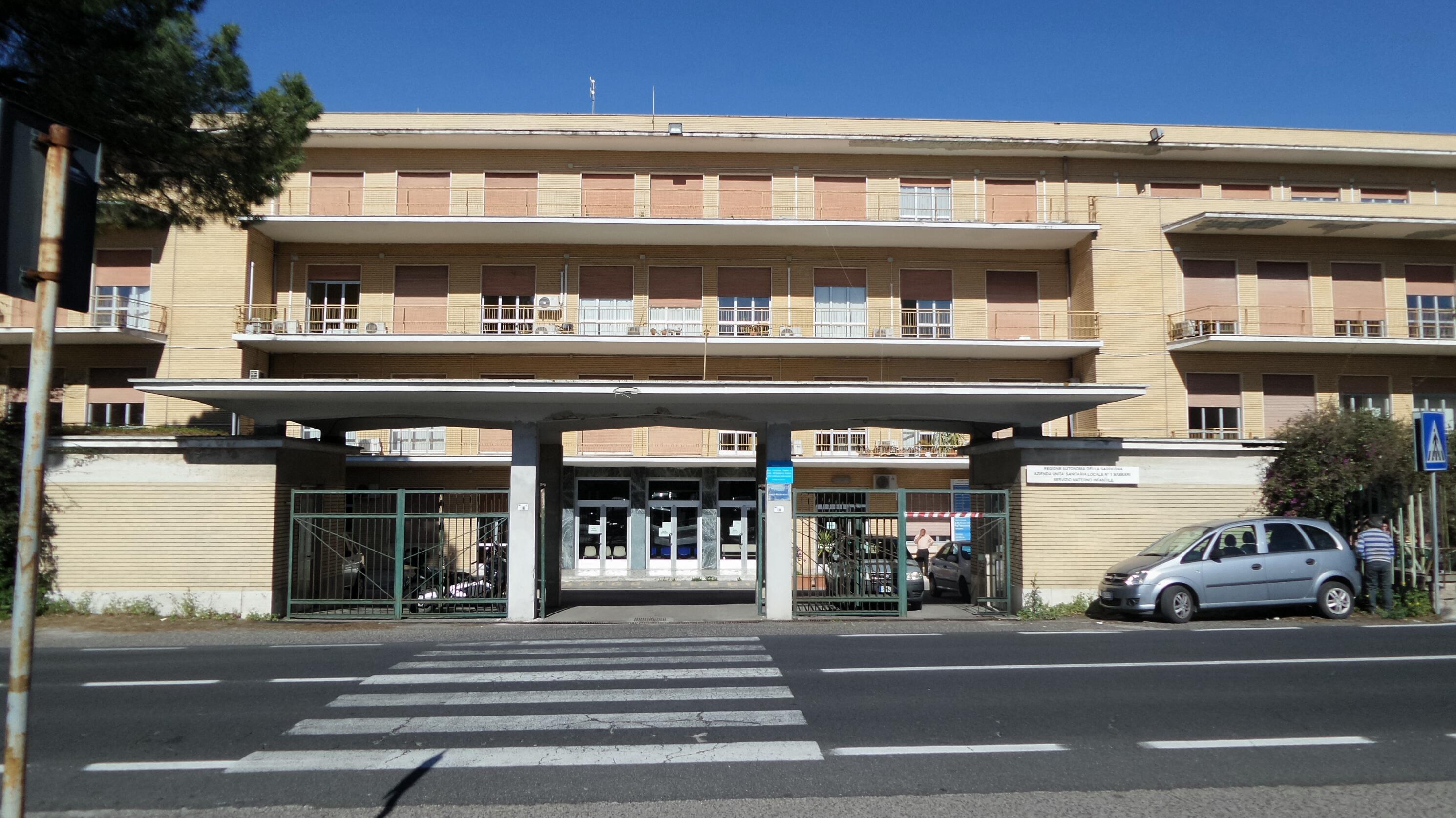 L'ospedale San Camillo di Sassari (foto Ivan Nuvoli)