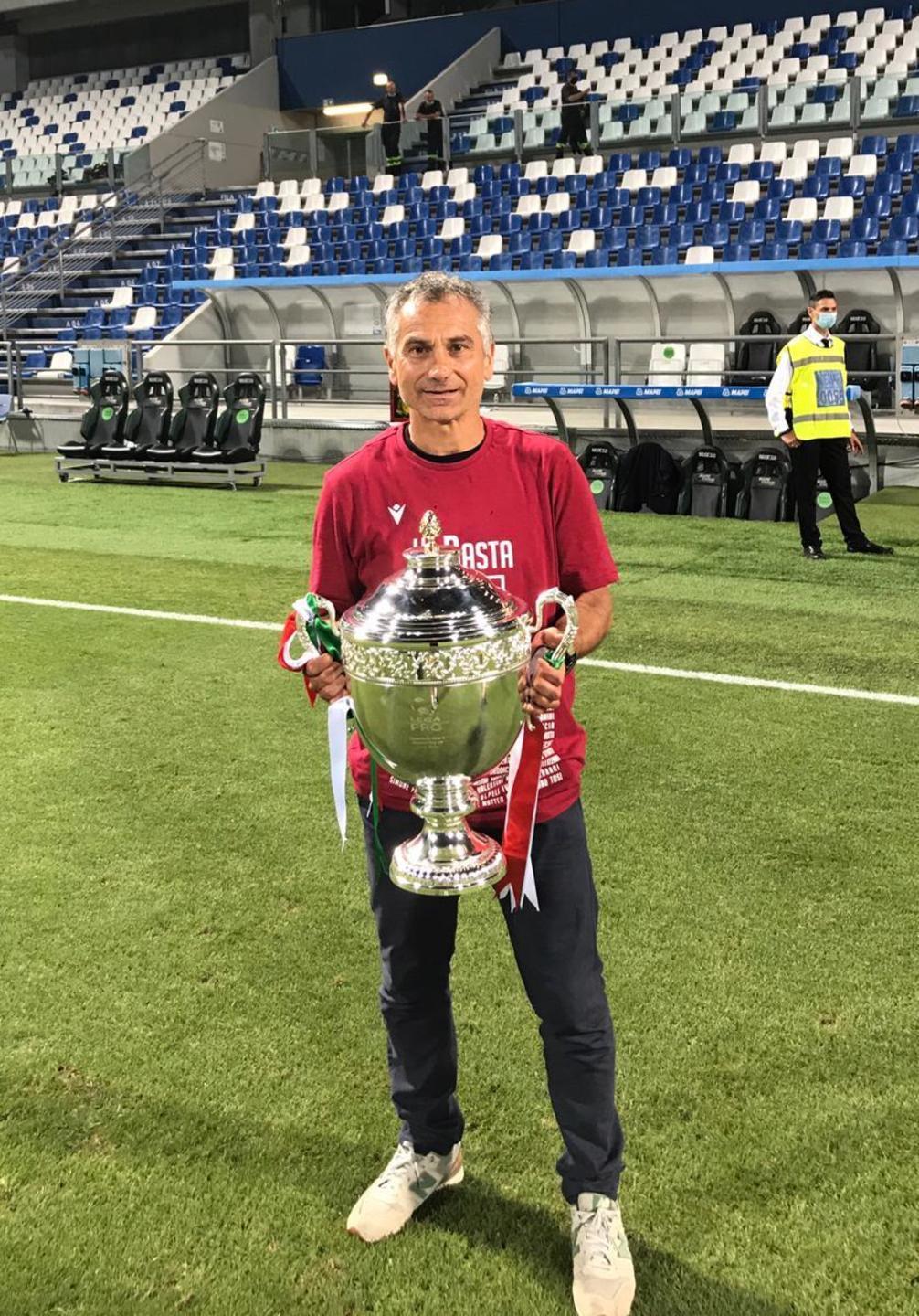 Il castelfranchese Giovanni Bonocore festeggia la B con la Reggio Audace 