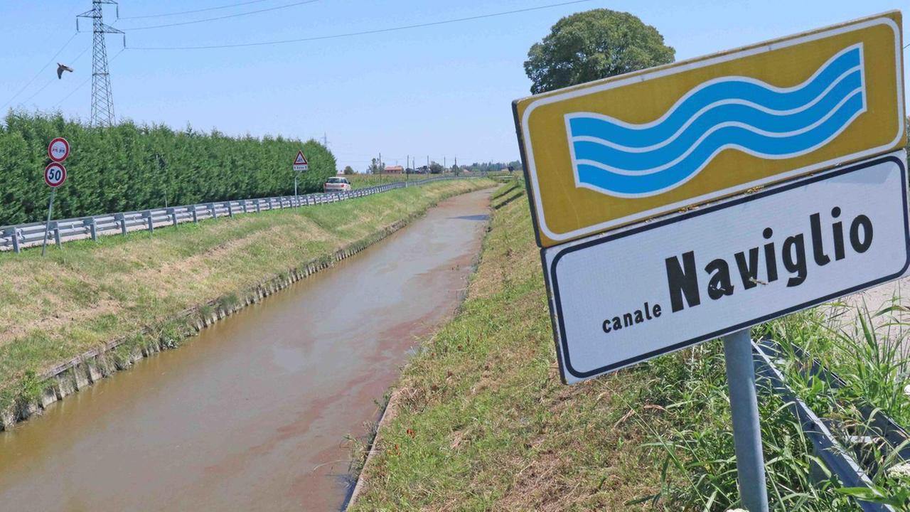 Canale Naviglio ripulito
