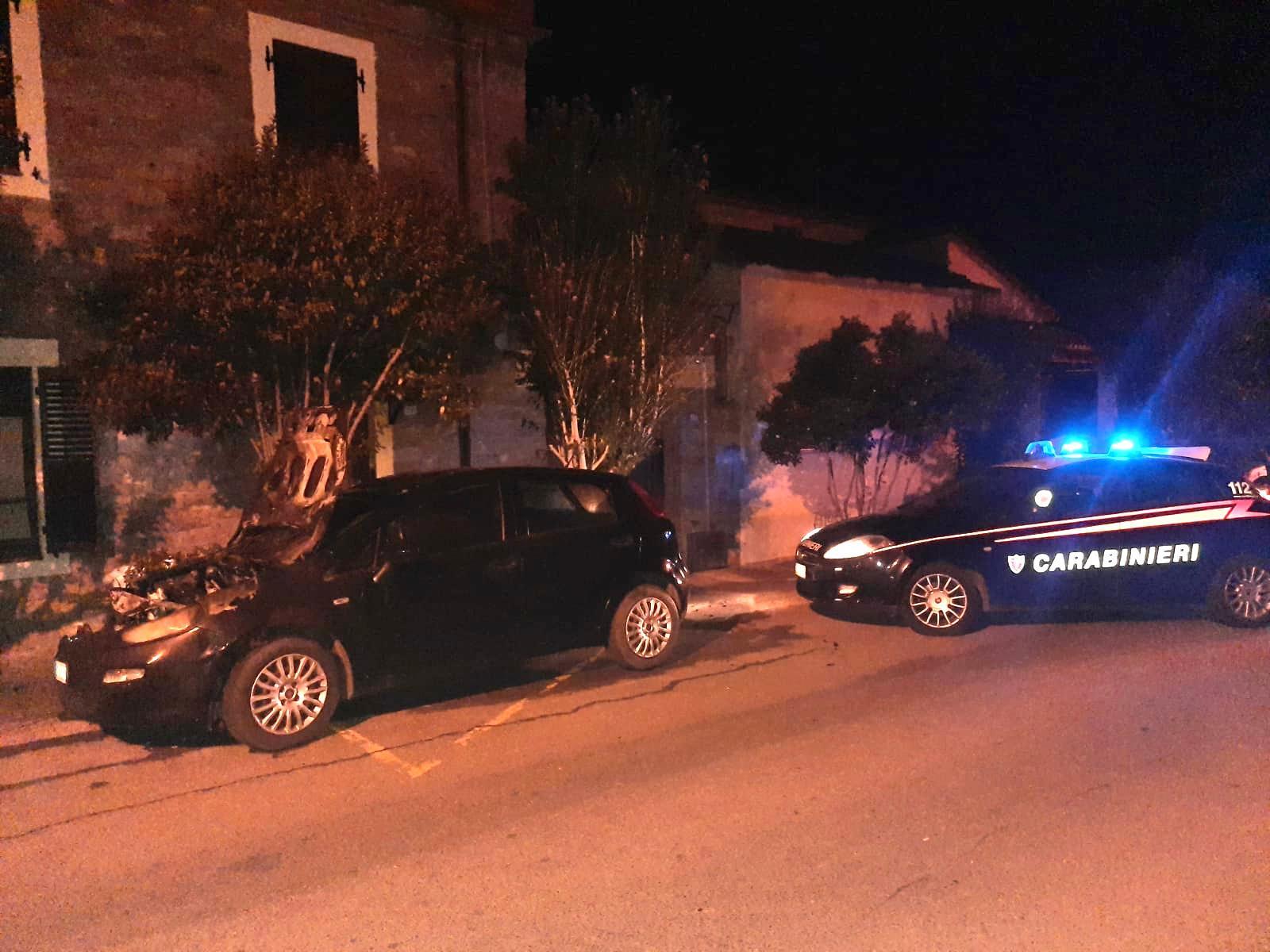 Un incendio danneggia l'auto del sindaco di Sardara 