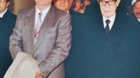 Menichetti con Pertini