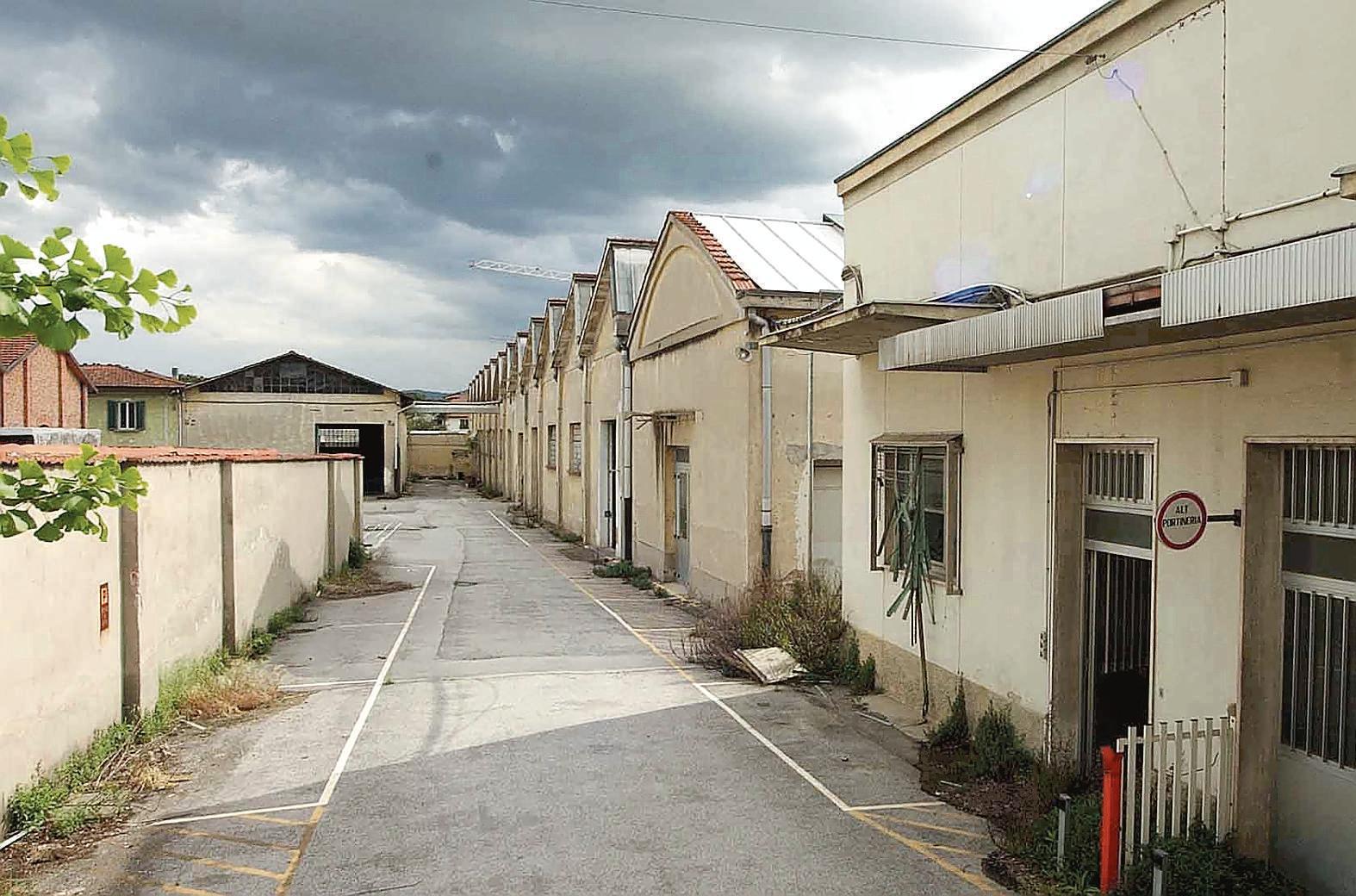 L'area ex Ricciarelli come appare oggi