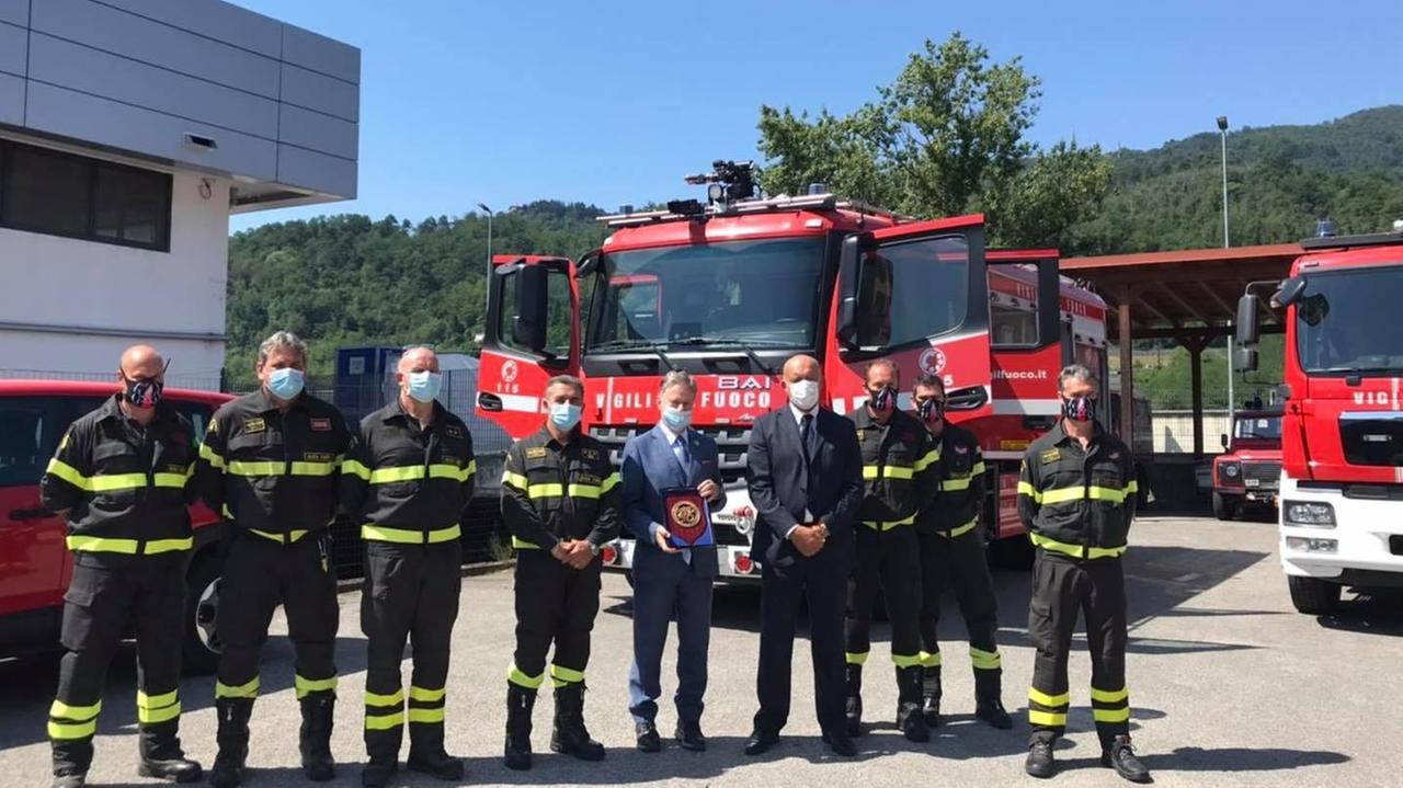 Nuovo mezzo anche su rotaia per i Vigili del fuoco di Aulla