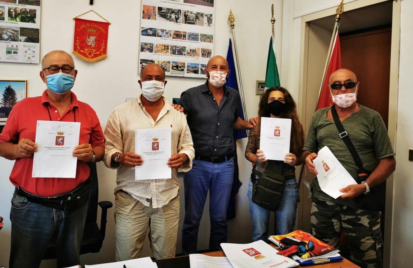 Guardie ambientali, regolamento approvato e firma dell’accordo
