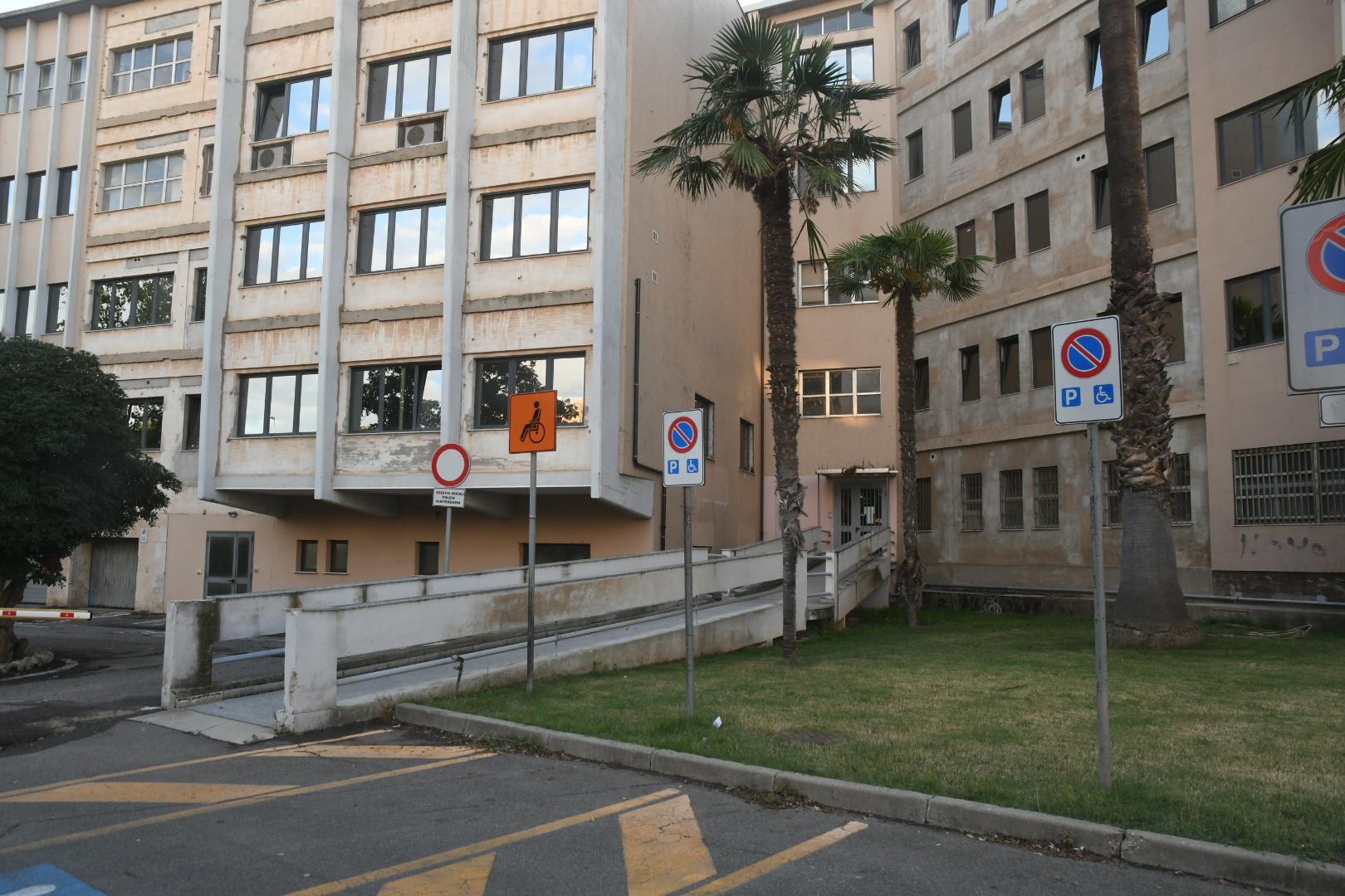 Il palazzo di giustizia di Oristano