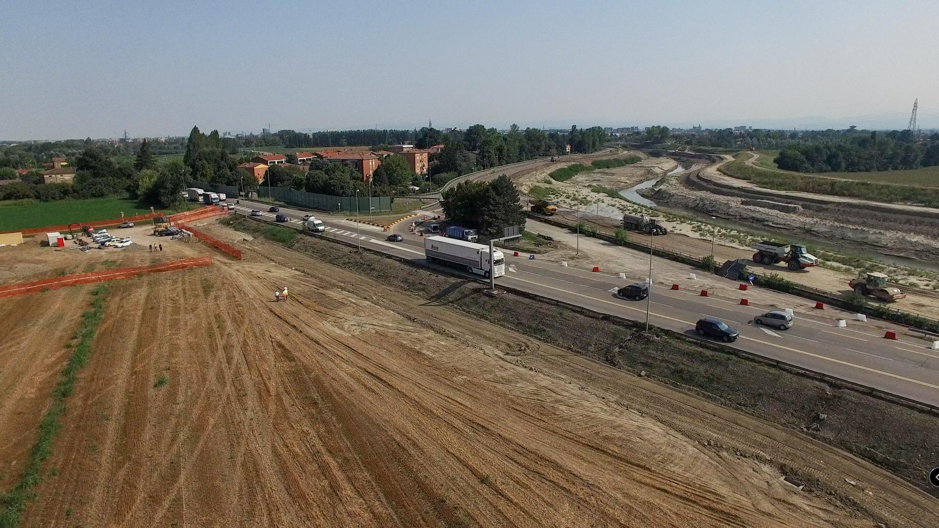 “Dribbling” alla rotonda e una corsia in più sulla Modena-Carpi 