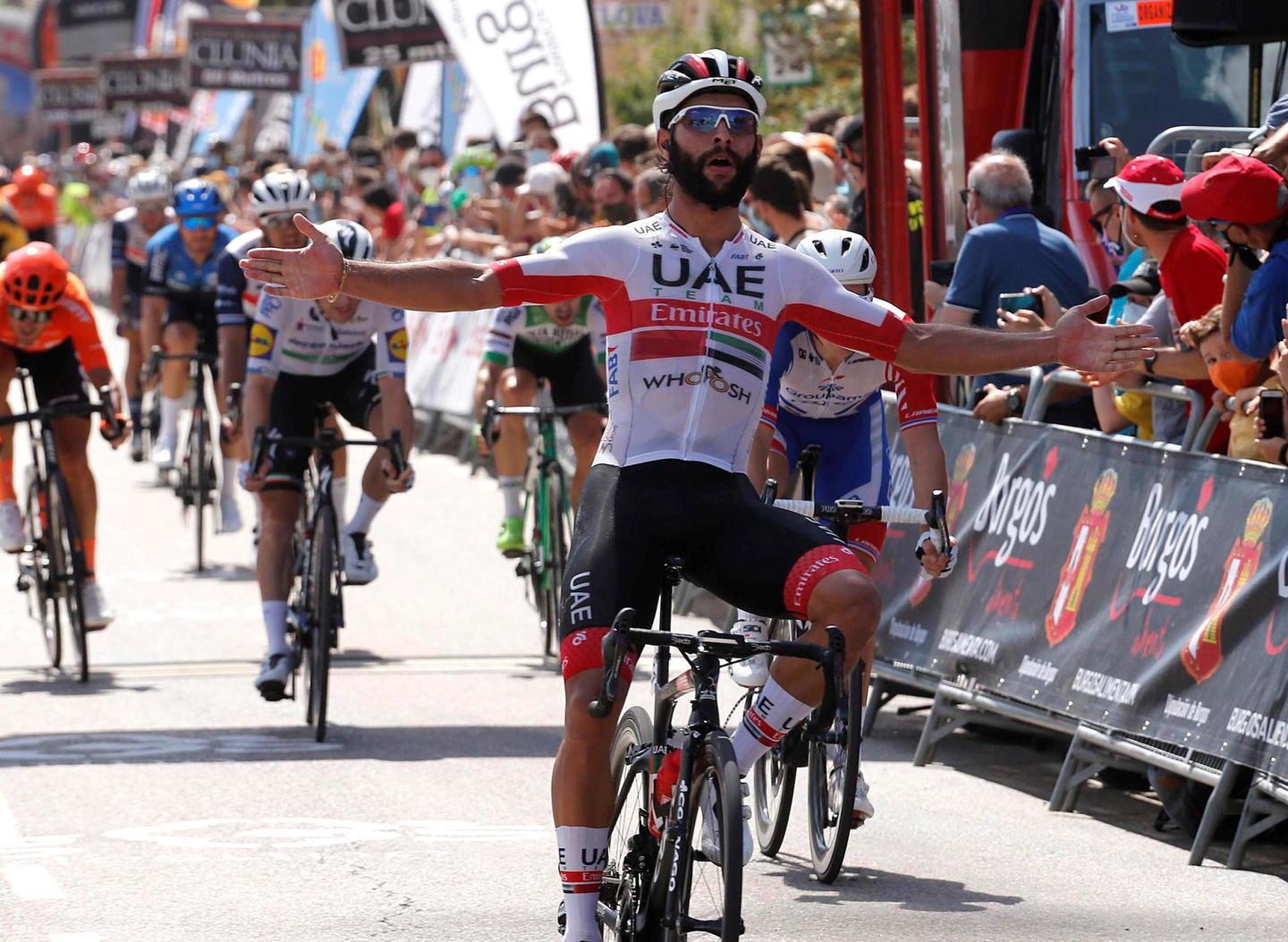  Burgos, tutto previsto Gaviria scheggia in volata Tre colombiani positivi