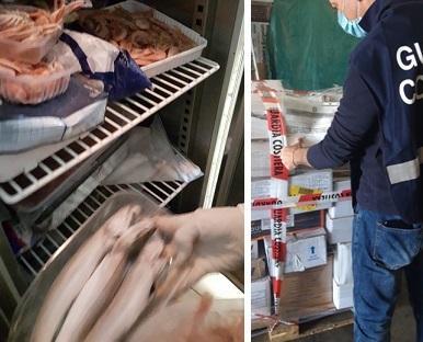 Pesce scaduto, non tracciato, mal tenuto Multati due ristoranti e un magazzino 