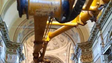 Due serate con i frati per finire il restauro del santuario di Cento