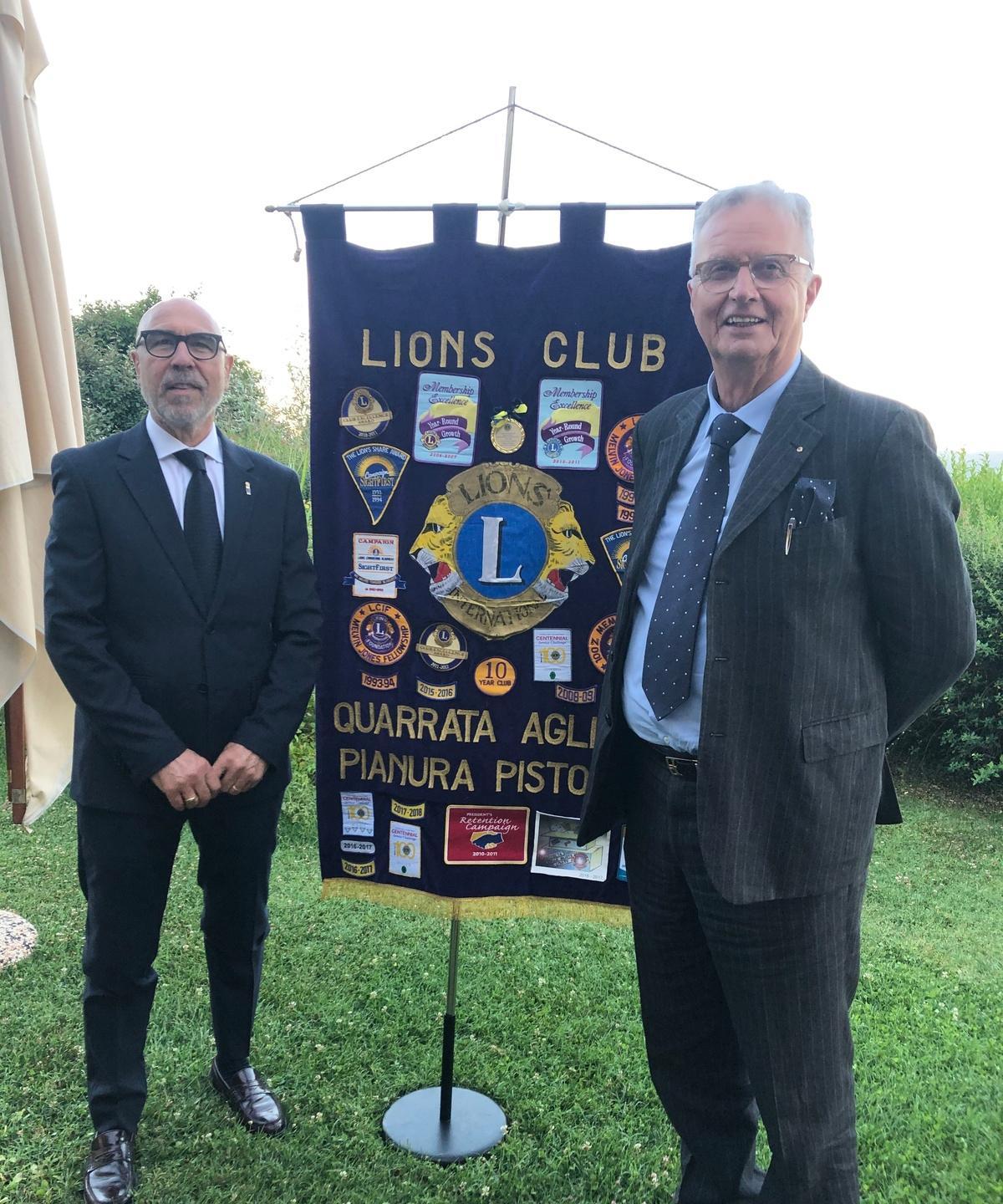 Lions Club, Franco Baldi è il nuovo presidente