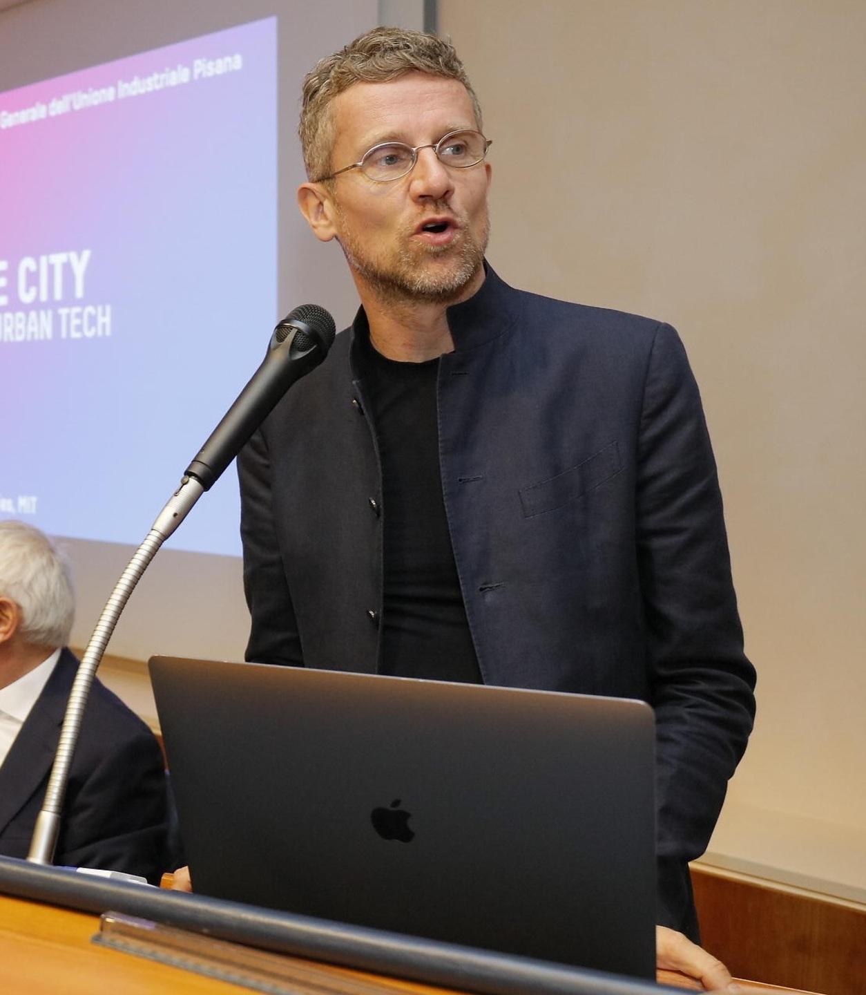 L'architetto Carlo Ratti