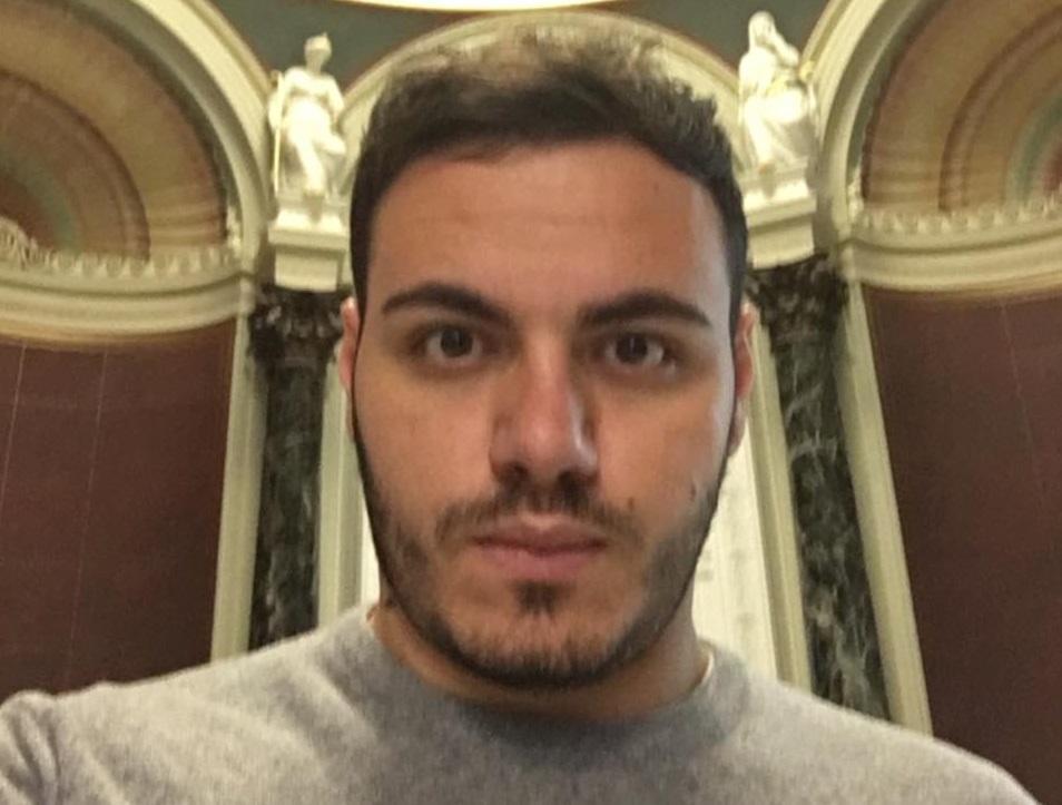 Lorenzo Zejnati, responsabile regionale dei giovani di Demos