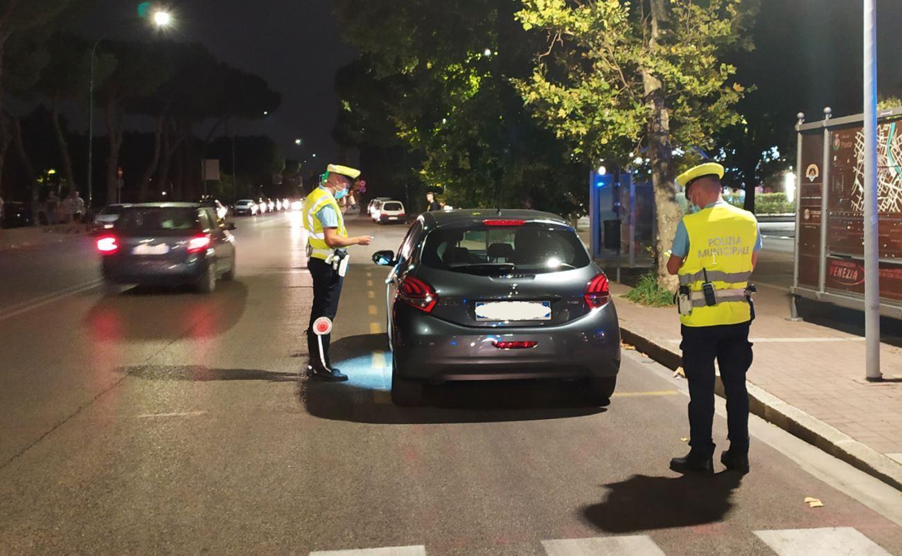 I controlli di venerdì sera della Polizia municipale