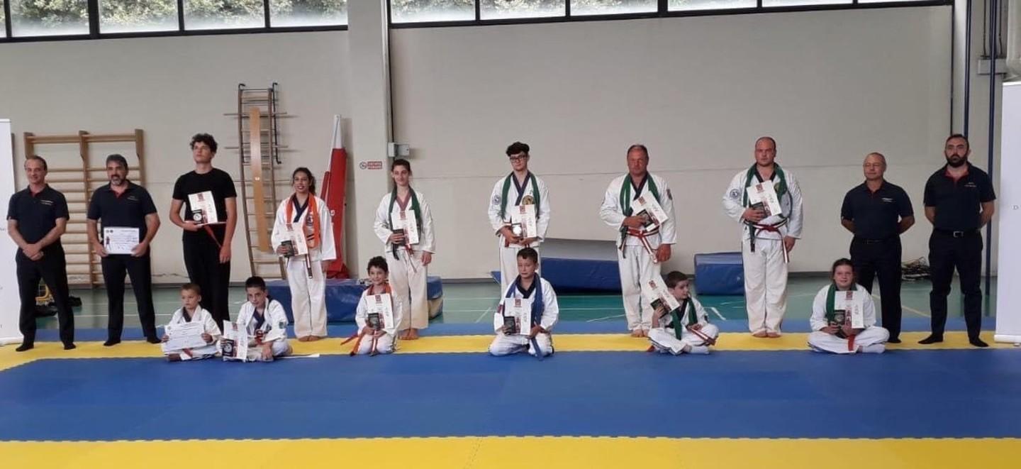 Ju jitsu, i diplomi di kobudo a Montecatini Valdicecina con il maestro Auriemma 