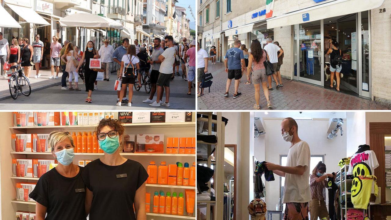 Saldi, avvio interessante: ma tra voglia di mare e turisti col contagocce si aspetta per fare i conti
