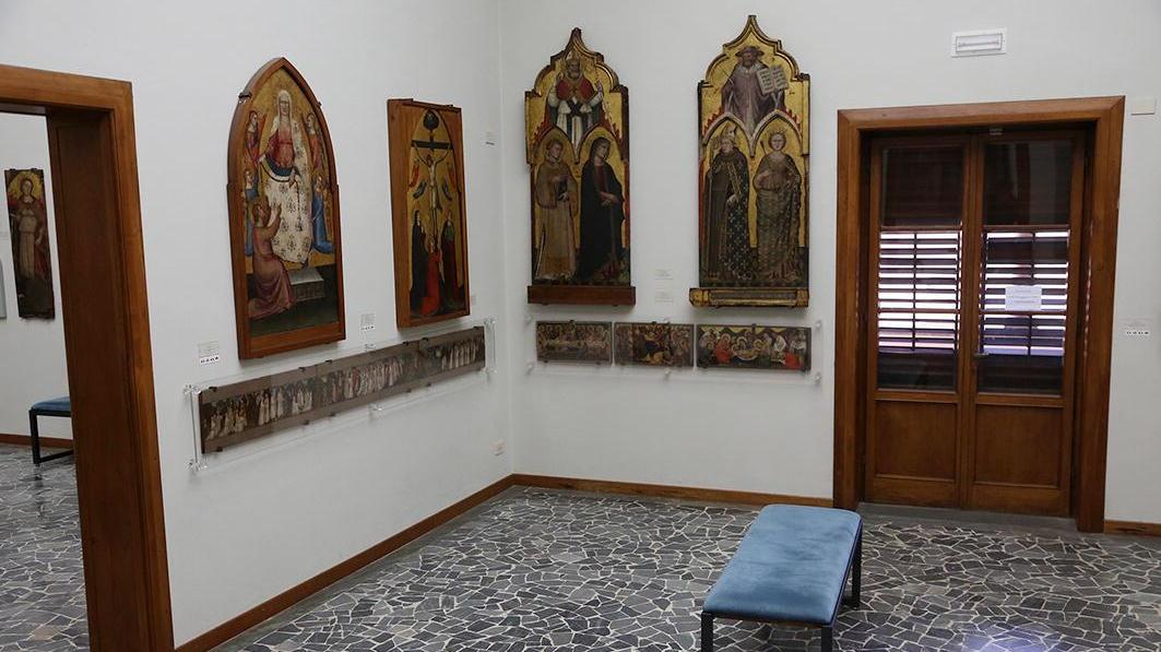 Una sala del Museo della Collegiata di Empoli