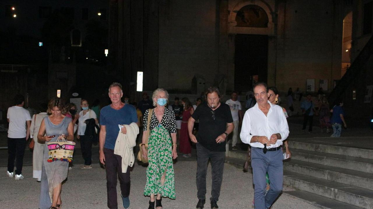 Sting e Zucchero in platea a "Pietrasanta in concerto"