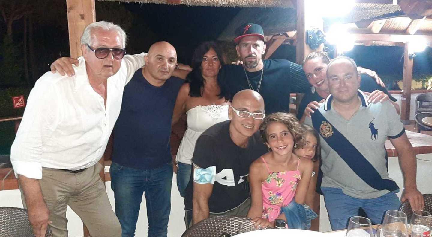 E a Marina di Bibbona ecco spuntare Frank Ribery