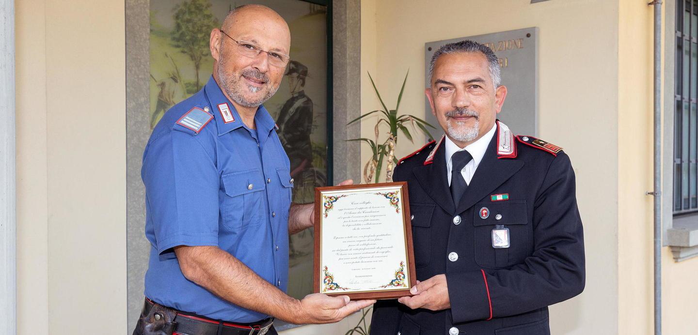  Torrisi in congedo Piombino diventa il comandante