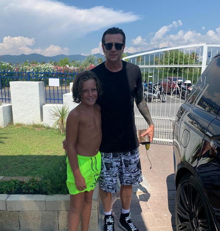 Federico Bernardeschi al mare in relax