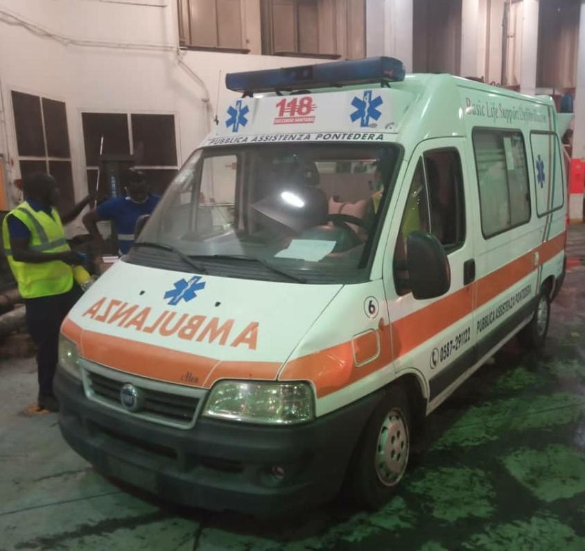 Un’ambulanza “pontederese” sarà operativa in Senegal 