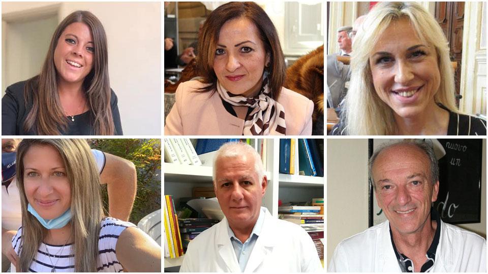 Elisa Montemagni, Lucca, Gianna Gambaccini, Pisa, Costanza Vaccaro, Livorno, Sonia Pira, Pistoia, Mario Di Fiorino, Versilia e Fausto Trivella, Lucca