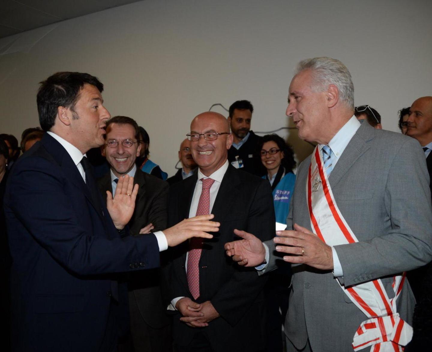 Matteo Renzi e Eugenio Giani