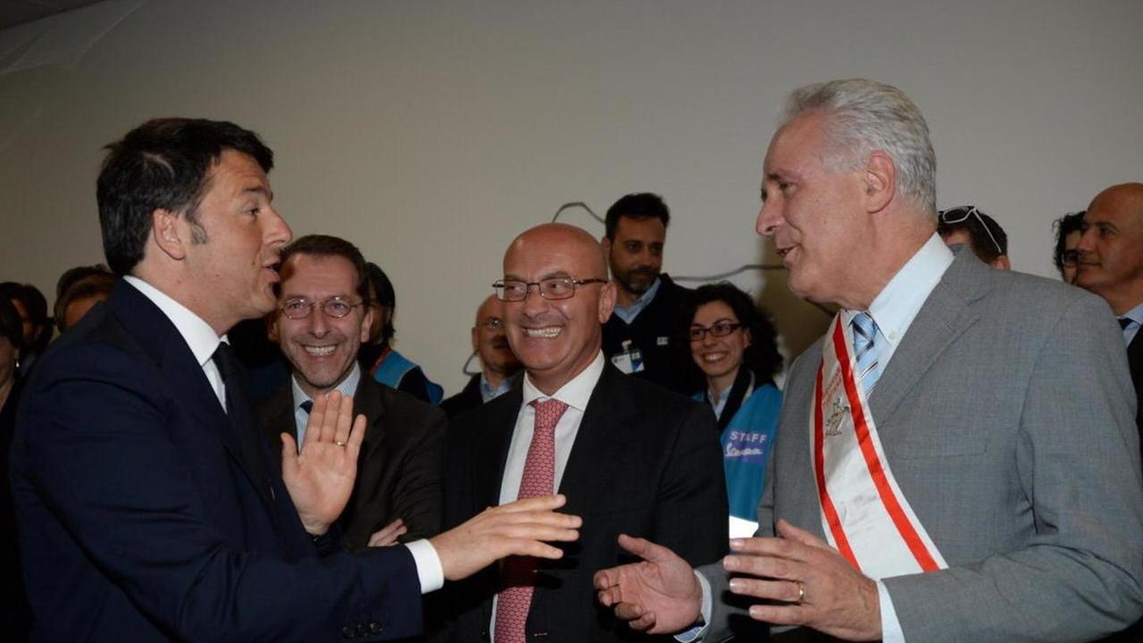 Matteo Renzi e Eugenio Giani
